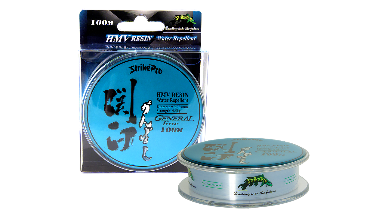 Леска Strike Pro General Line Blue 100 метров