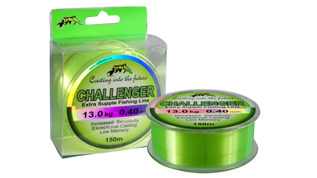 Леска Strike Pro Challenger Lemon 150 метров